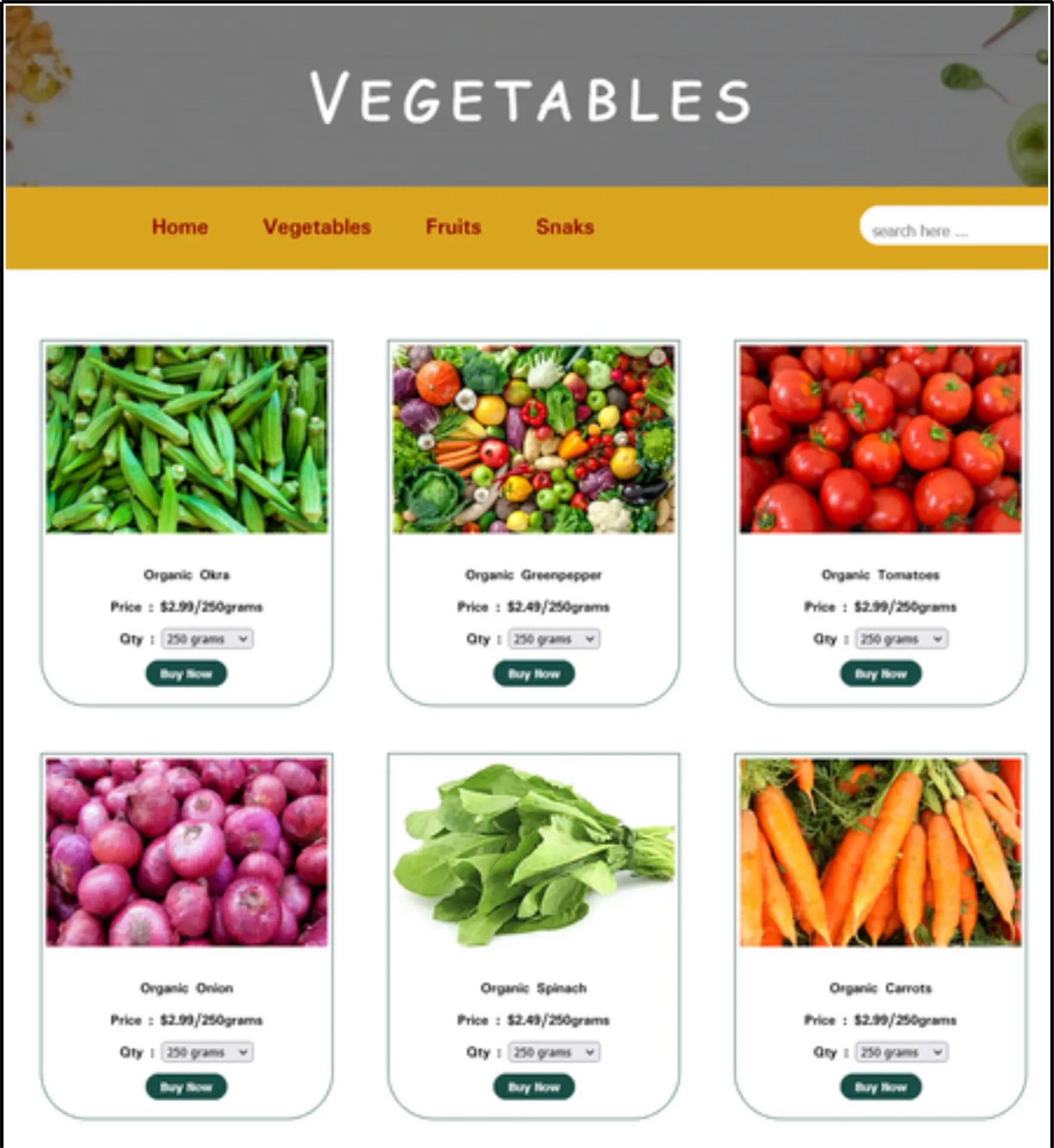 E-Commerce Website – Special Offers page 2